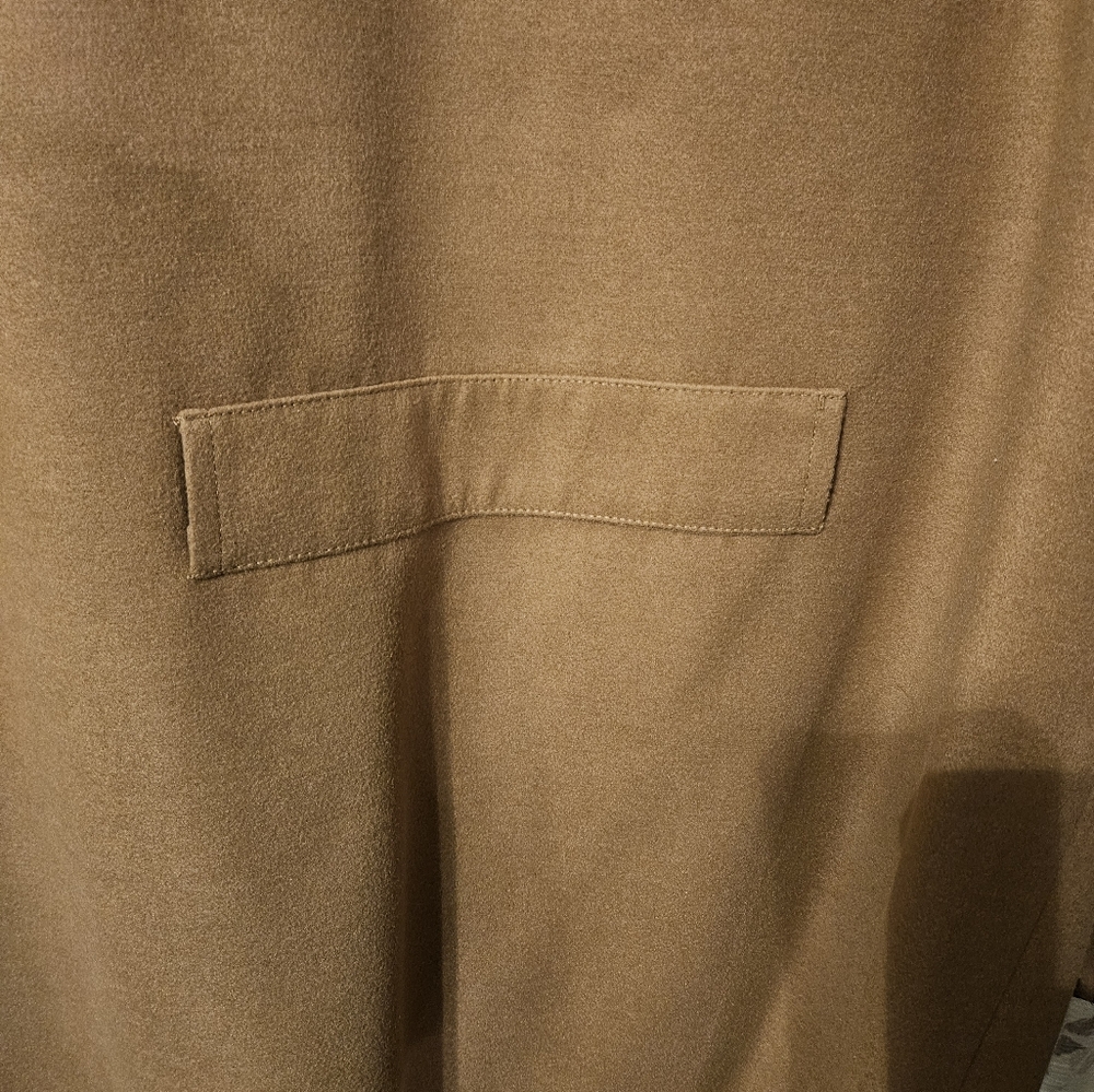 #190 BB Dakota Hooded Tie Waist Coat With Pockets  (Dry-Cleaned) - Picture 7 of 12